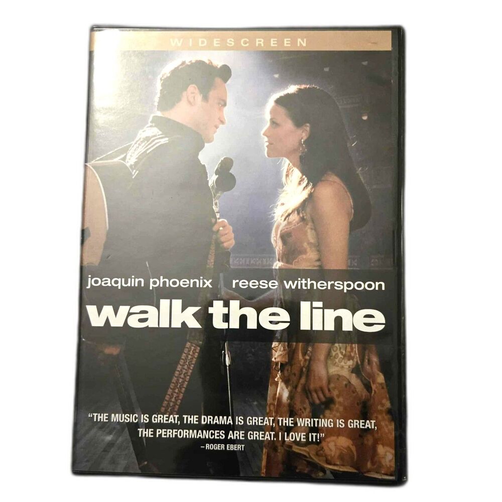 Walk the Line DVD (2005) – Johnny Cash Biopic Widescreen Edition